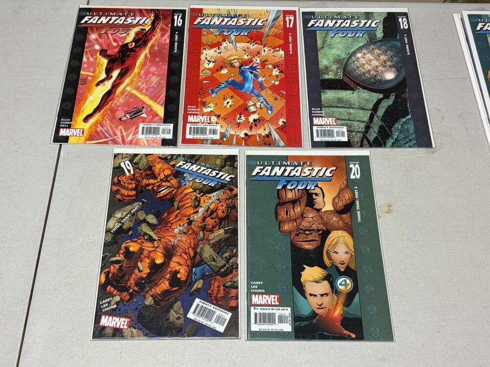 Ultimate Fantastic Four Lot #16-20 Marvel 2005